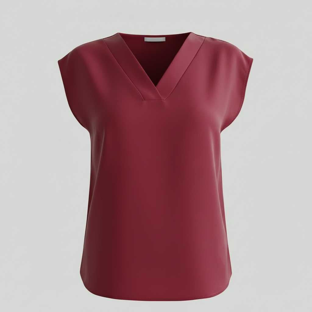 Modern V-Neck Blouse | Women's Going Out Top