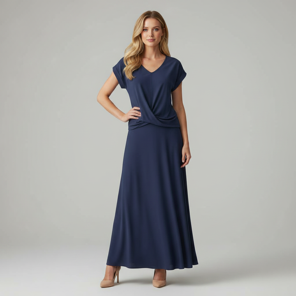 Casual V-Neck Twist Top | Women's Blouse