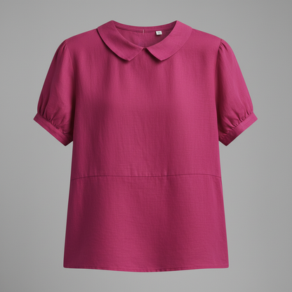 Collared Women's Blouse | Casual Lightweight Top