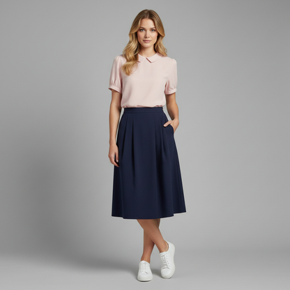 Collared Women's Blouse | Casual Lightweight Top