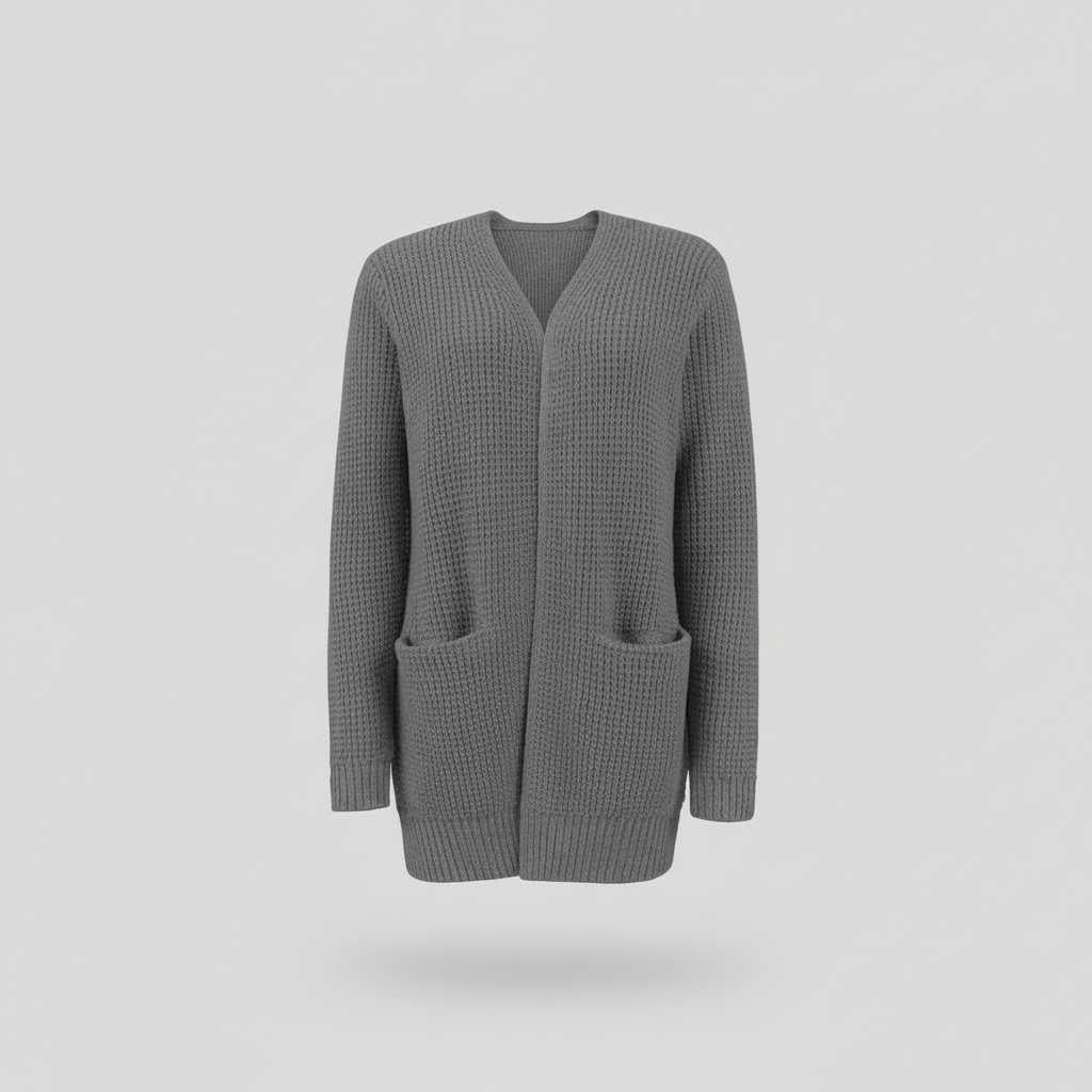 Cozy Long Black Cardigan | Women's Cardigan Sweater