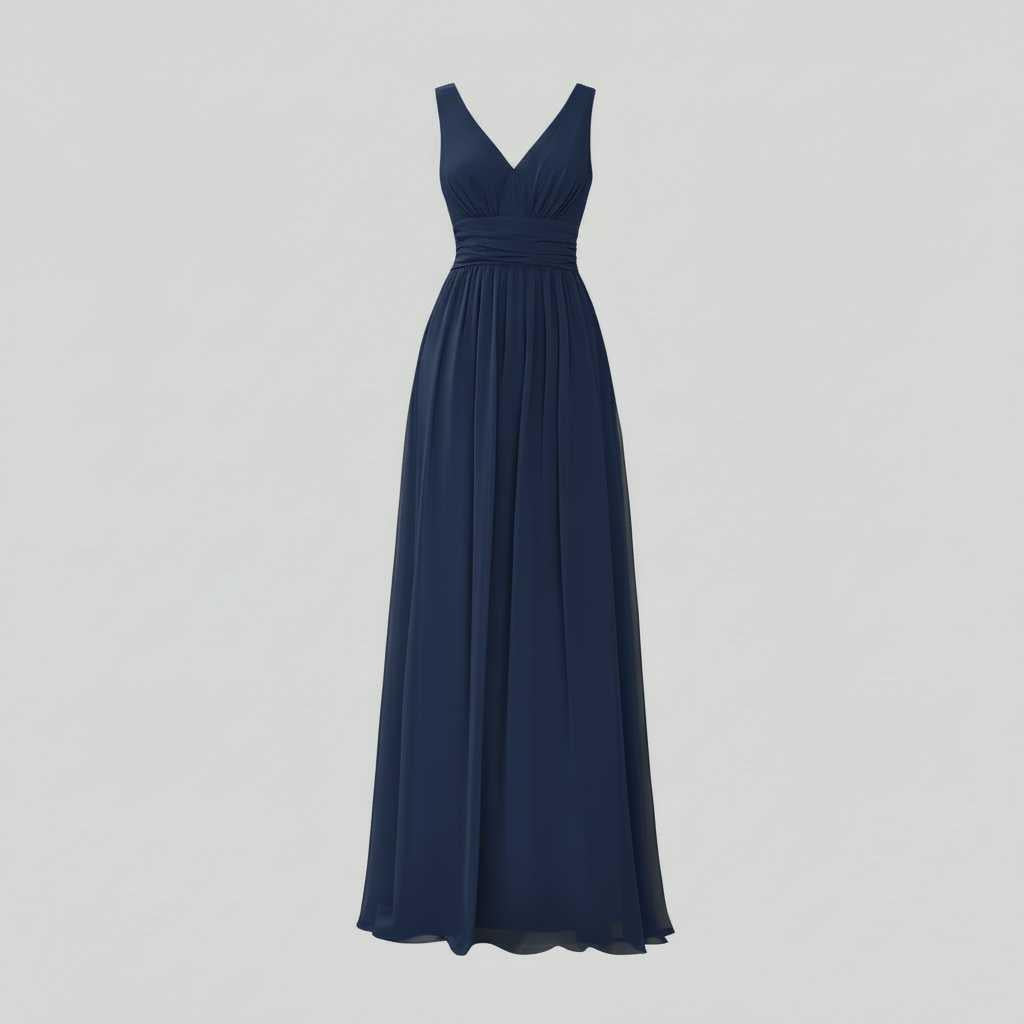 Elegant V-Neck Maxi Dress | Women's Summer Dress
