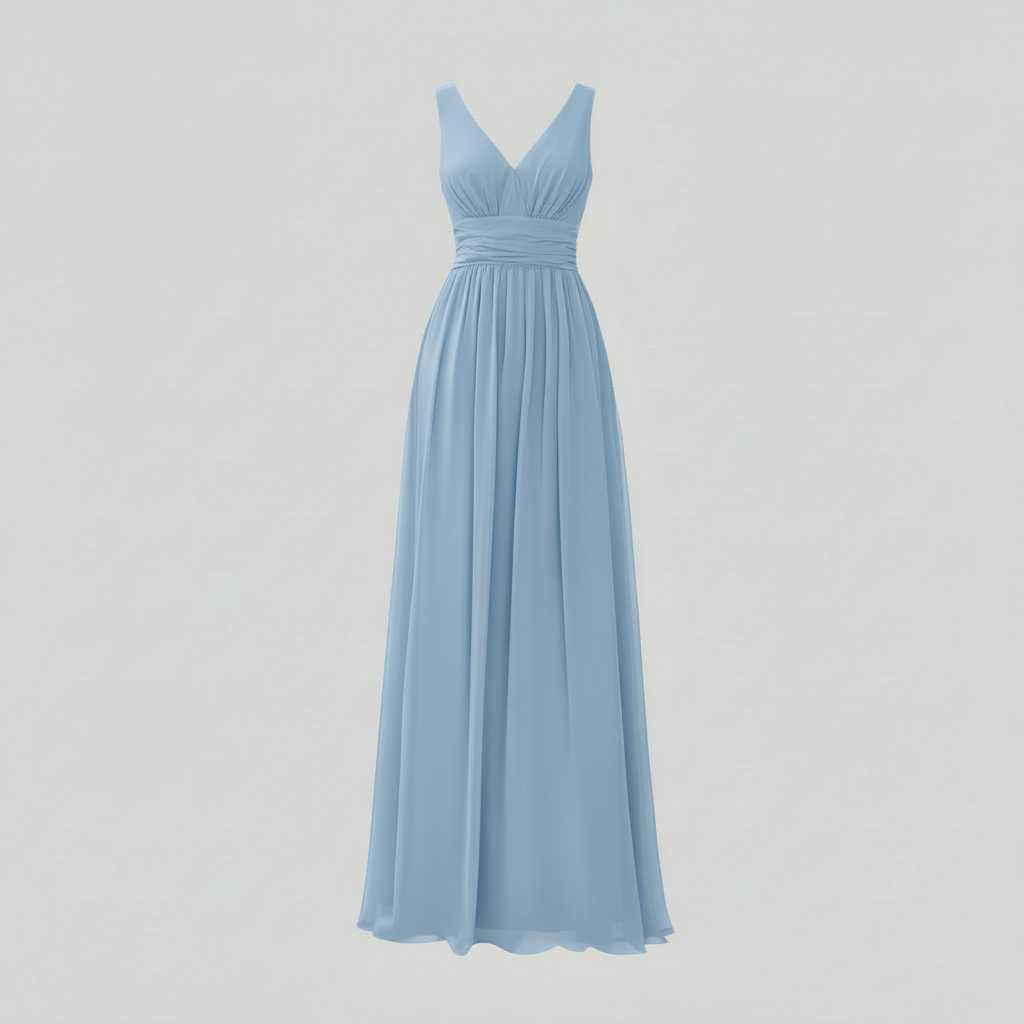 Elegant V-Neck Maxi Dress | Women's Summer Dress