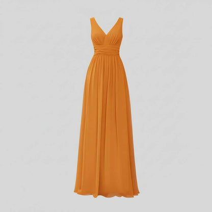 Elegant V-Neck Maxi Dress | Women's Summer Dress