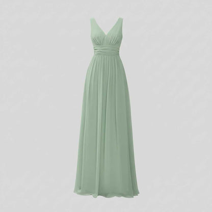 Elegant V-Neck Maxi Dress | Women's Summer Dress