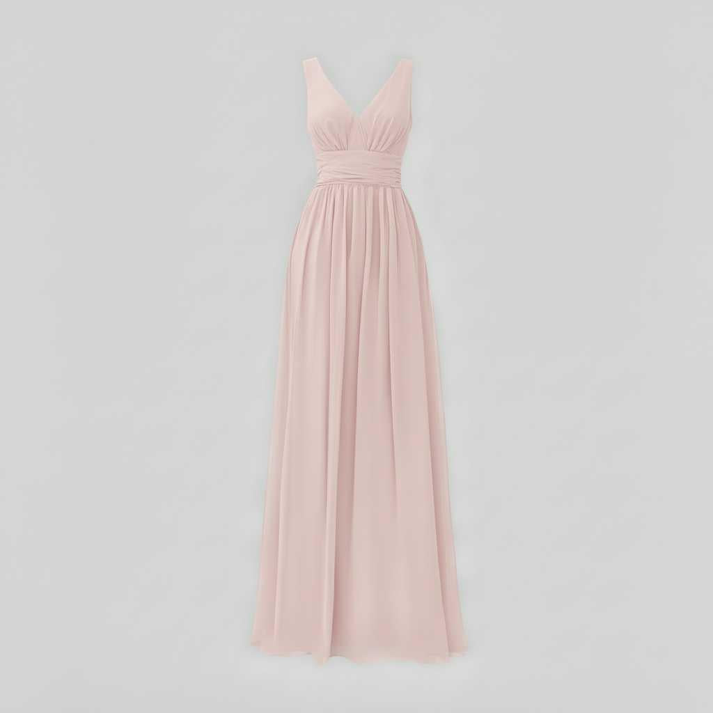 Elegant V-Neck Maxi Dress | Women's Summer Dress