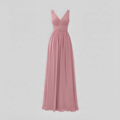 Elegant V-Neck Maxi Dress | Women's Summer Dress