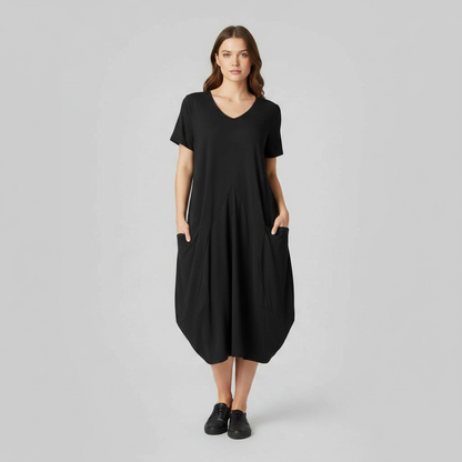 Loose Fitting Summer Midi Dress | Women's Casual Dress