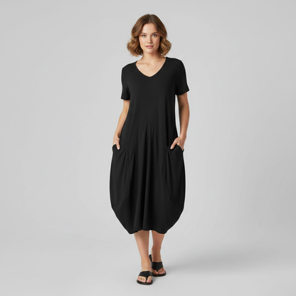 Loose Fitting Summer Midi Dress | Women's Casual Dress