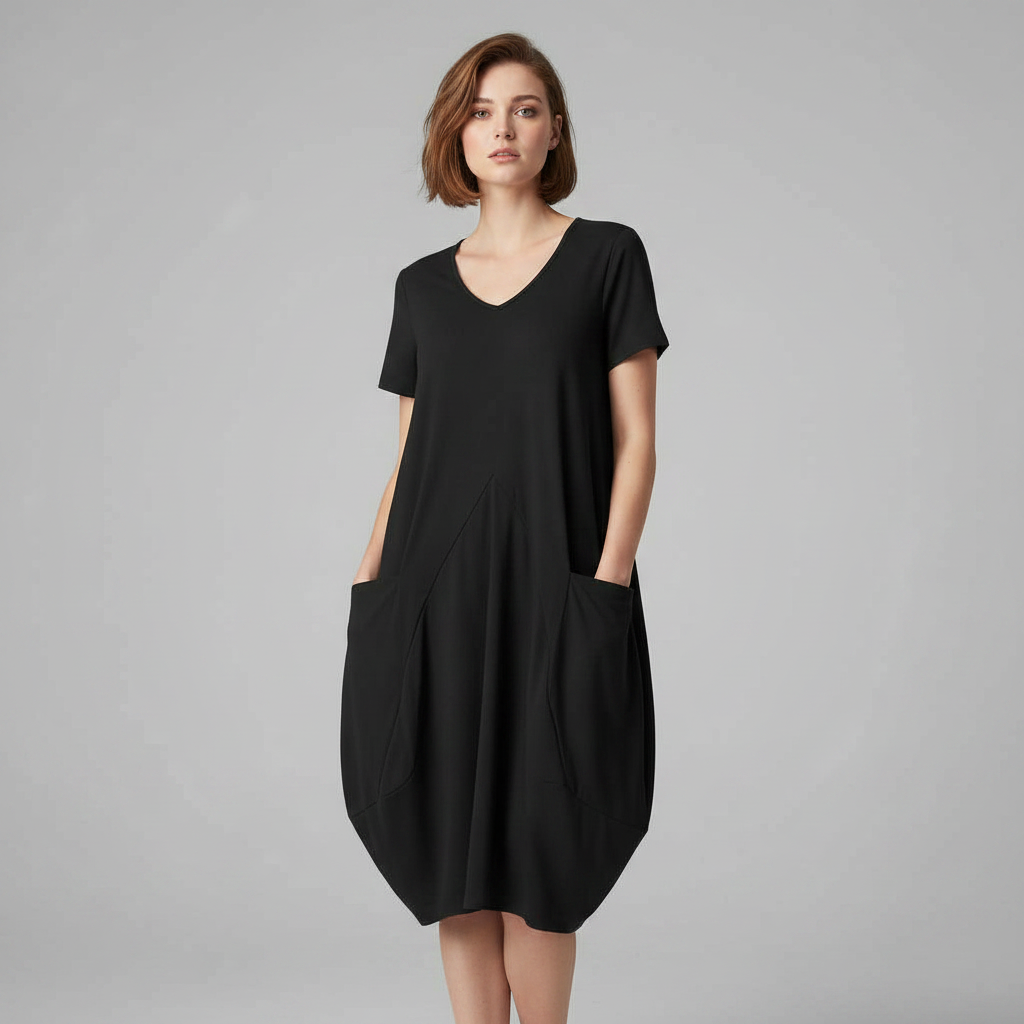 Loose Fitting Summer Midi Dress | Women's Casual Dress