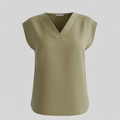 Modern V-Neck Blouse | Women's Going Out Top