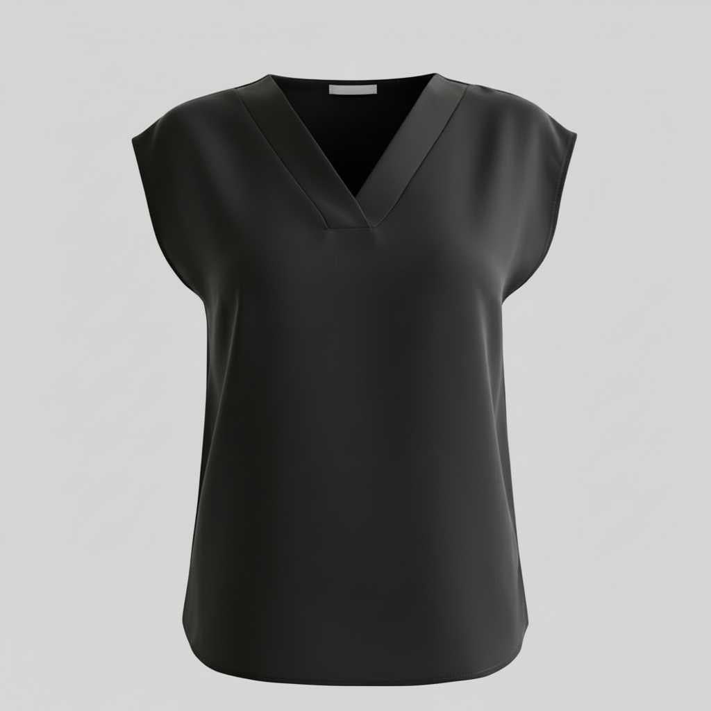 Modern V-Neck Blouse | Women's Going Out Top