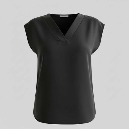 Modern V-Neck Blouse | Women's Going Out Top