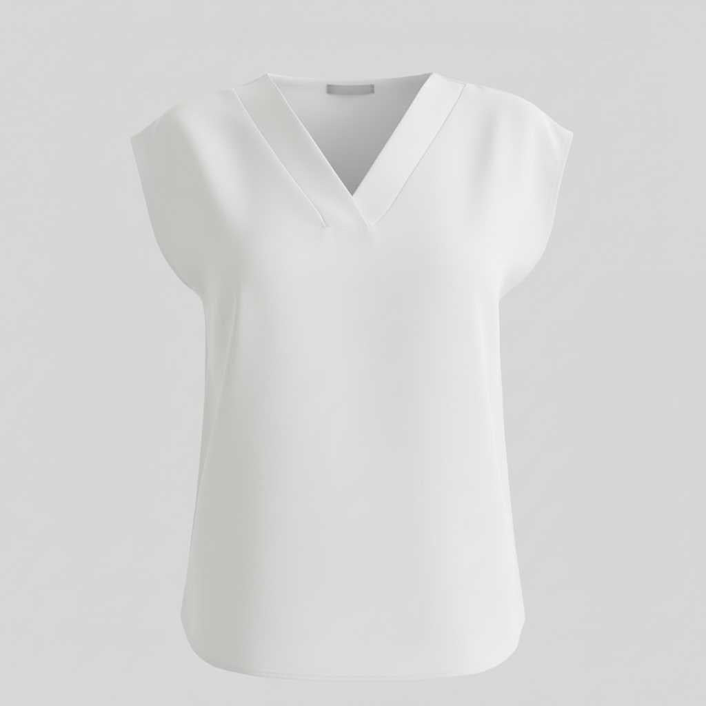 Modern V-Neck Blouse | Women's Going Out Top