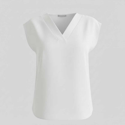 Modern V-Neck Blouse | Women's Going Out Top