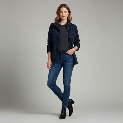 Modern Women's Zipper Jacket | Casual Outerwear