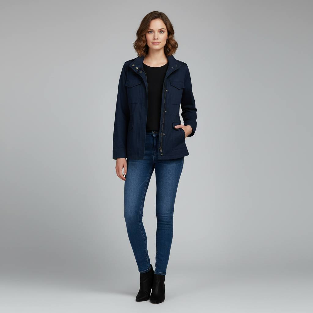 Modern Women's Zipper Jacket | Casual Outerwear