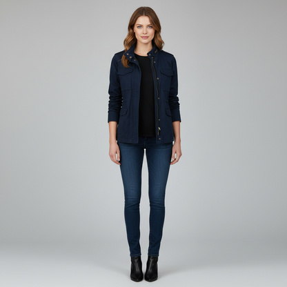 Modern Women's Zipper Jacket | Casual Outerwear