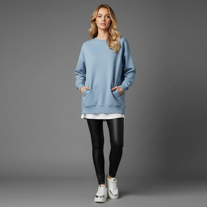 Oversized Women's Sweatshirt | Casual Hoodies for Women