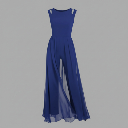 Sleeveless Wide Leg Jumpsuit | Women's Jumpsuit for Summer