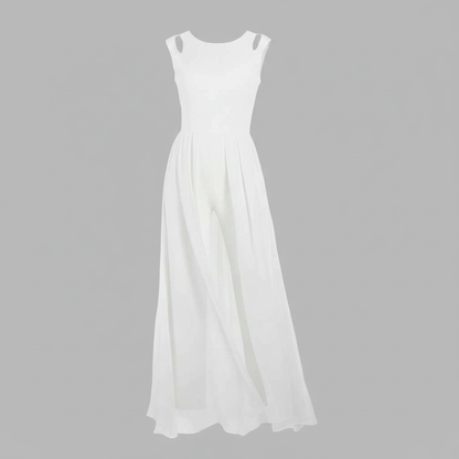Sleeveless Wide Leg Jumpsuit | Women's Jumpsuit for Summer