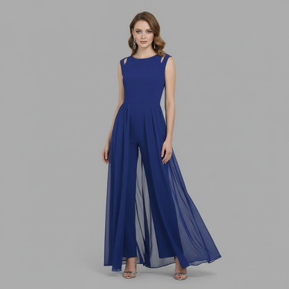 Sleeveless Wide Leg Jumpsuit | Women's Jumpsuit for Summer