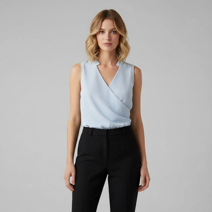 Women's V-Neck Summer Top | Blouses for Women