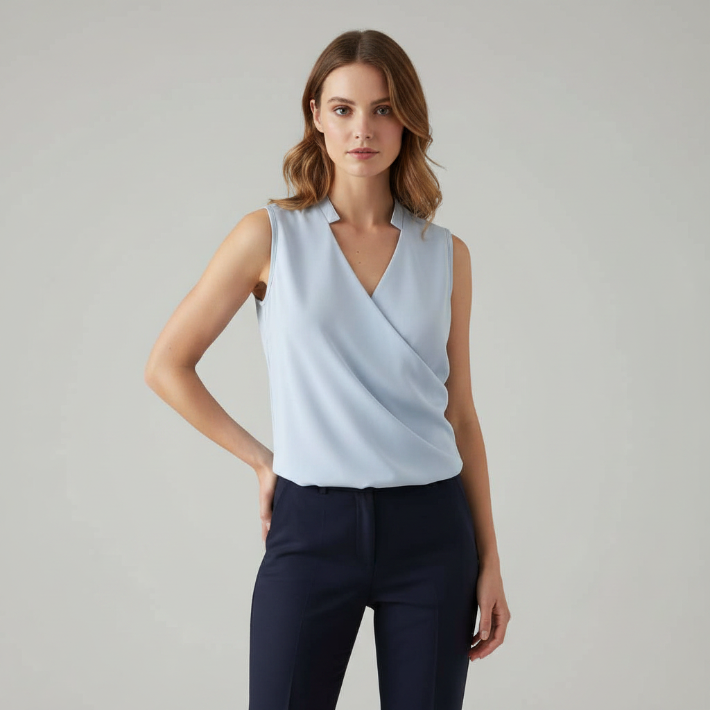 Women's V-Neck Summer Top | Blouses for Women