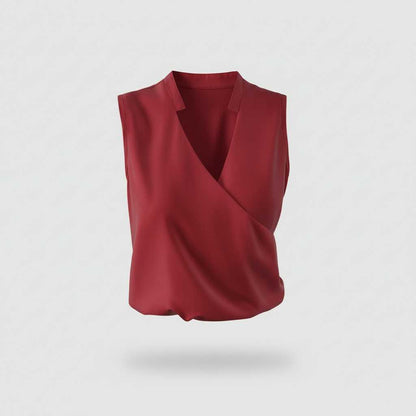 Women's V-Neck Summer Top | Blouses for Women