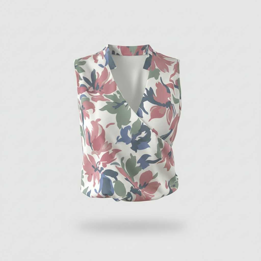 Women's V-Neck Summer Top | Blouses for Women