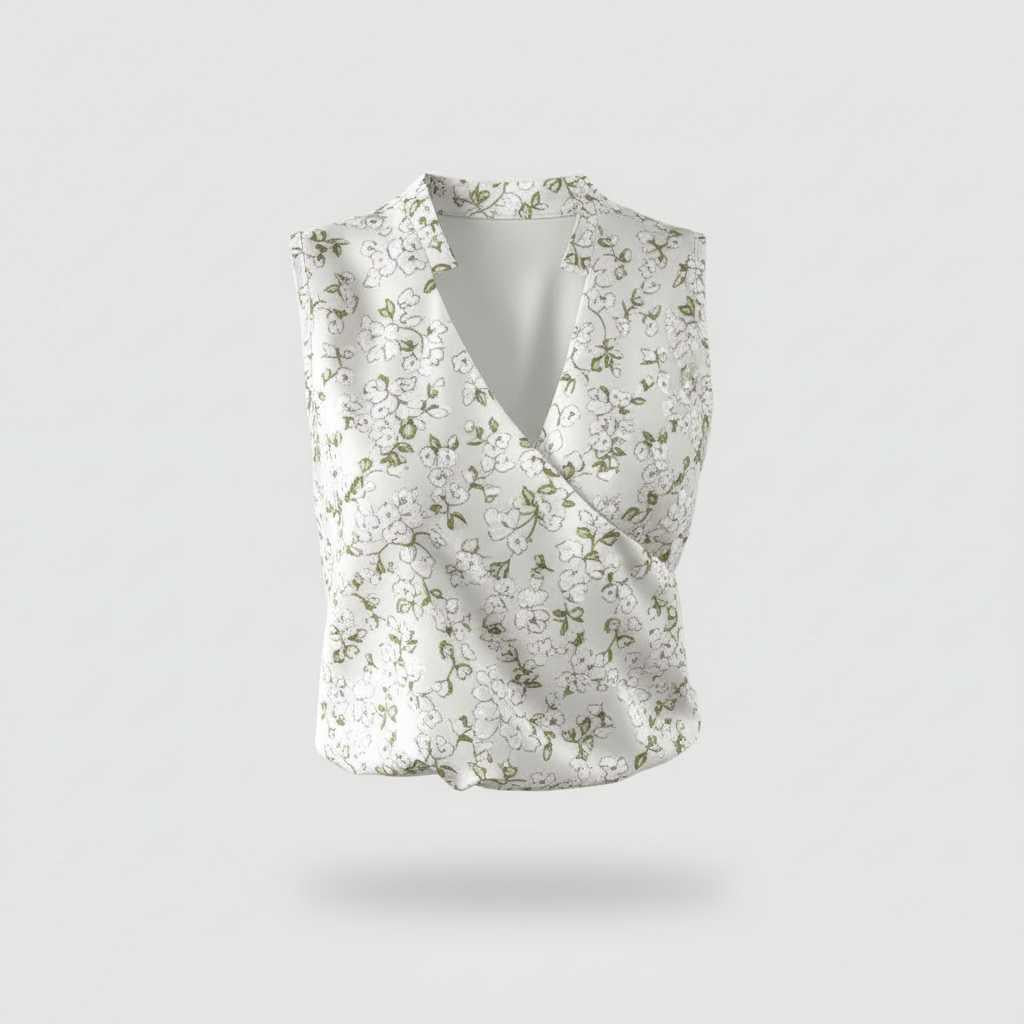 Women's V-Neck Summer Top | Blouses for Women